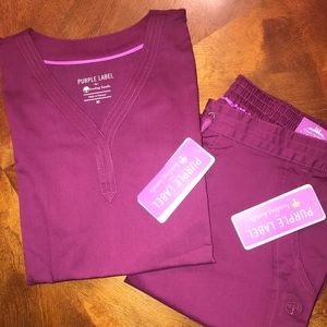 Healing hands scrub set size M